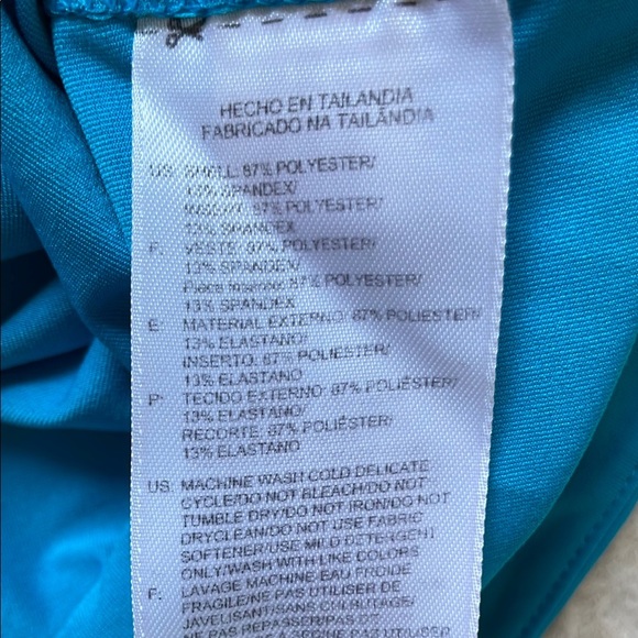 Reebok Blue Short Sleeve Gym Tee - Picture 7 of 8